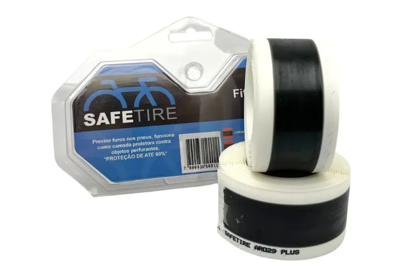 Fita Antifuro Safetire 40mm Branca Aro 29 Pneu 2.0 A 2.4 Mtb